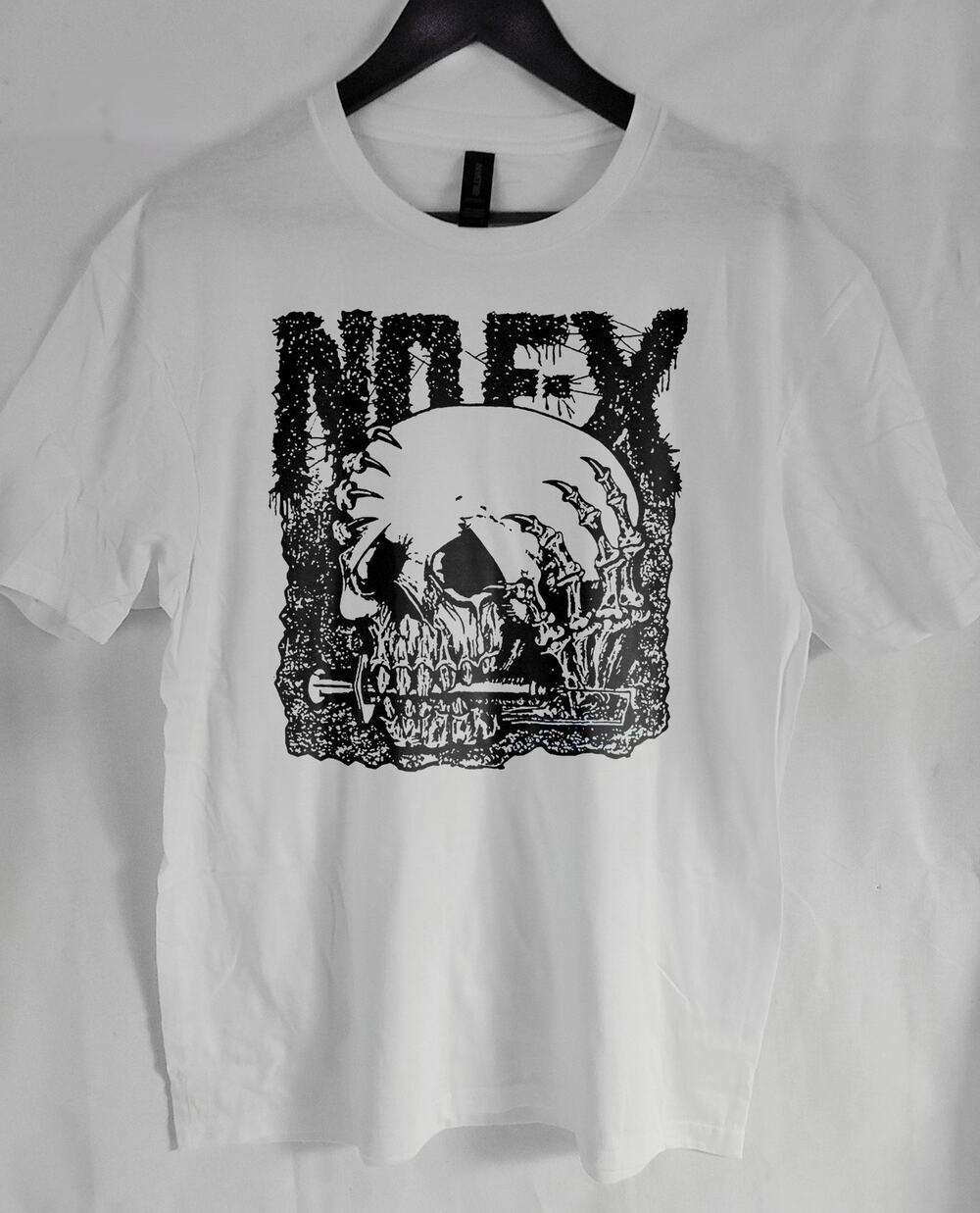 NOFX band t shirt Size Large White